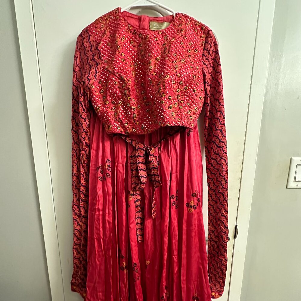 Vibrant Pink Embellished Lehenga